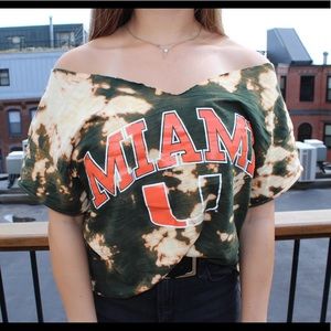 University of Miami Custom T-Shirt